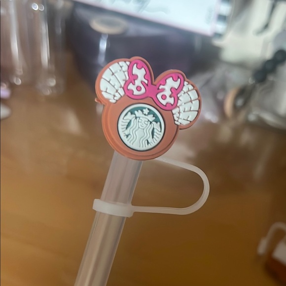 Starbucks Minnie Mouse Straw Topper - Picture 4 of 4